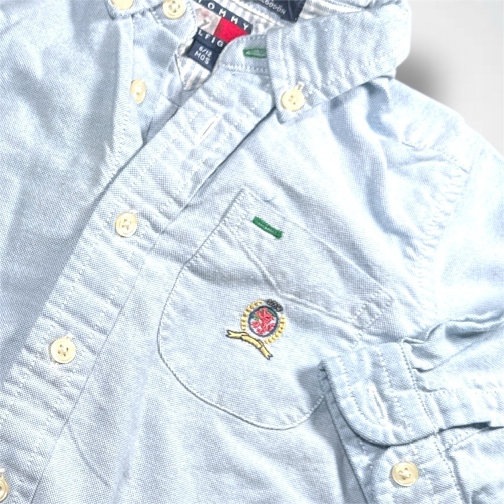Tommy Hilfiger Blue Button Up Shirt - Picture 2 of 4